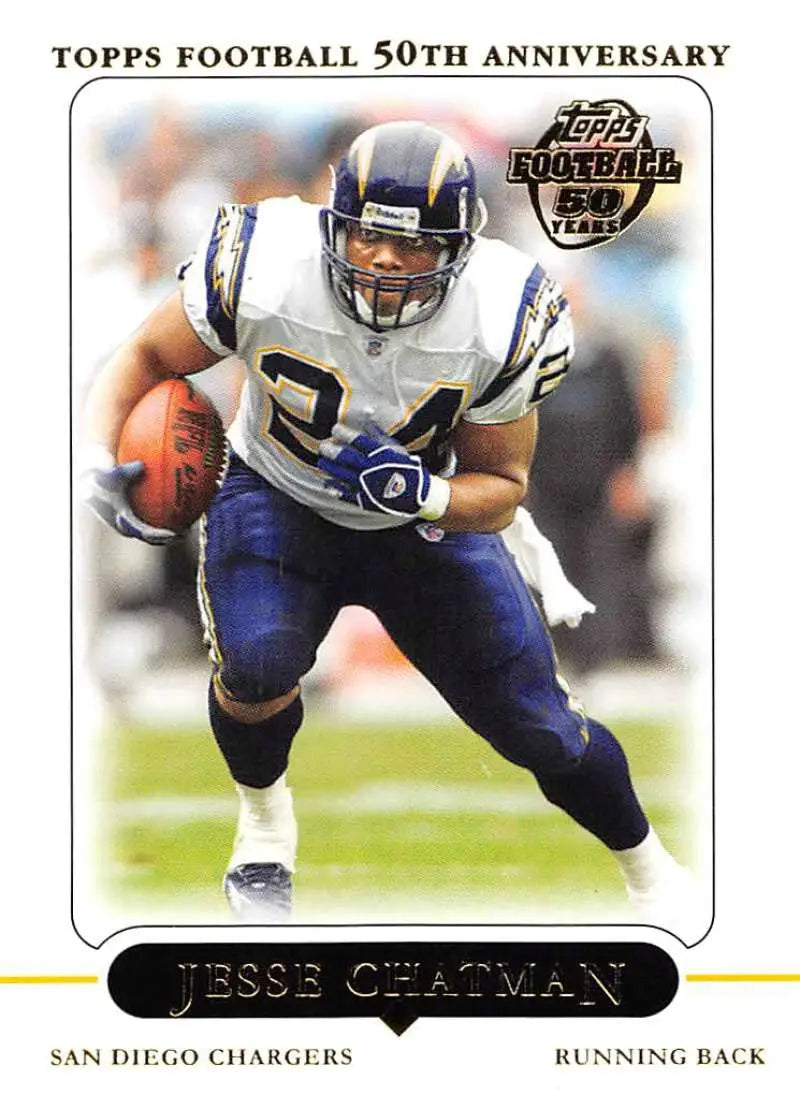 2005 Topps #310 Jesse Chatman NM-MT San Diego Chargers Football Card - Football Card Single