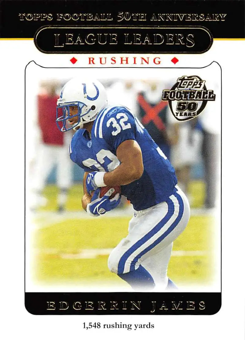 2005 Topps #320 Edgerrin James NM-MT Indianapolis Colts Football Card