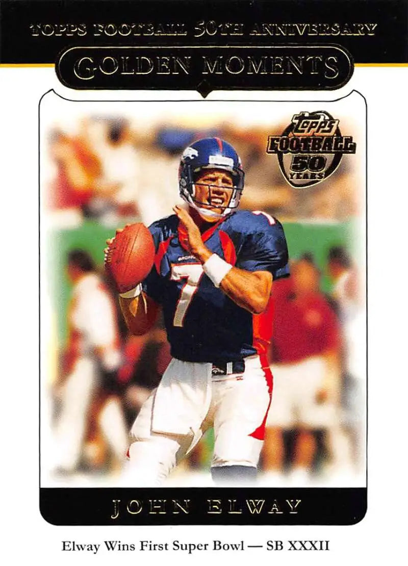 2005 Topps #322 John Elway NM-MT Denver Broncos Football Card - Football Card Single