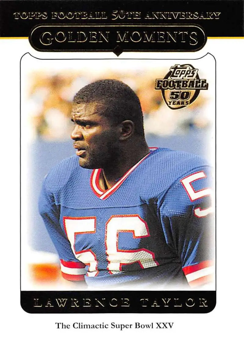 2005 Topps #324 Lawrence Taylor NM-MT New York Giants Football Card - Football Card Single