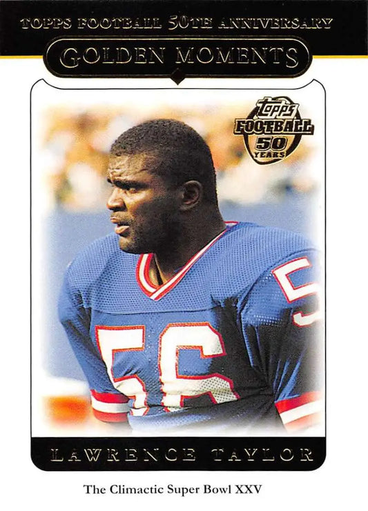 2005 Topps #324 Lawrence Taylor NM-MT New York Giants Football Card - Football Card Single