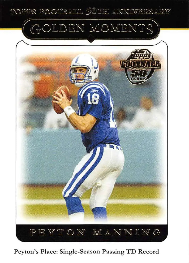 2005 Topps #327 Peyton Manning NM-MT Indianapolis Colts Football Card - Football Card Single