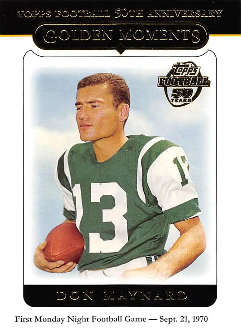 2005 Topps #328 Don Maynard NM-MT New York Jets Football Card - Football Card Single