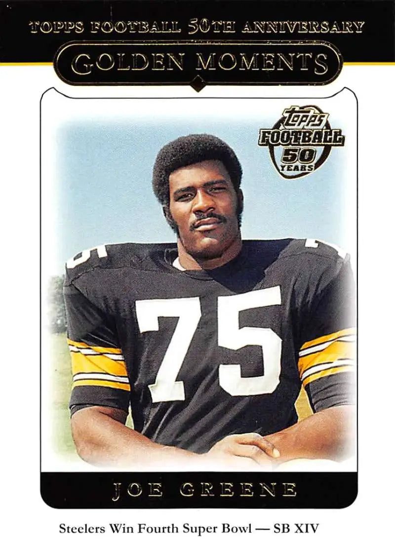2005 Topps #329 Joe Greene NM-MT Pittsburgh Steelers Football Card - Football Card Single