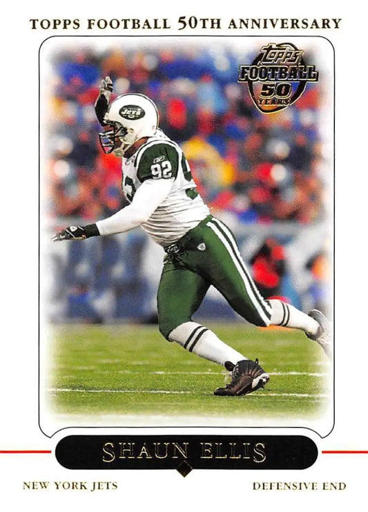 2005 Topps #33 Shaun Ellis NM-MT New York Jets Football Card - Football Card Single
