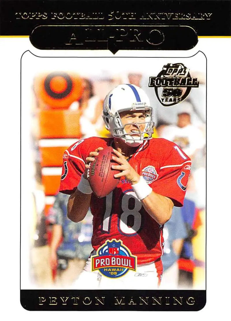 2005 Topps #332 Peyton Manning NM-MT Indianapolis Colts Football Card - Football Card Single