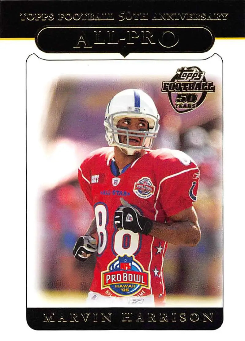 2005 Topps #335 Marvin Harrison NM-MT Indianapolis Colts Football Card - Football Card Single