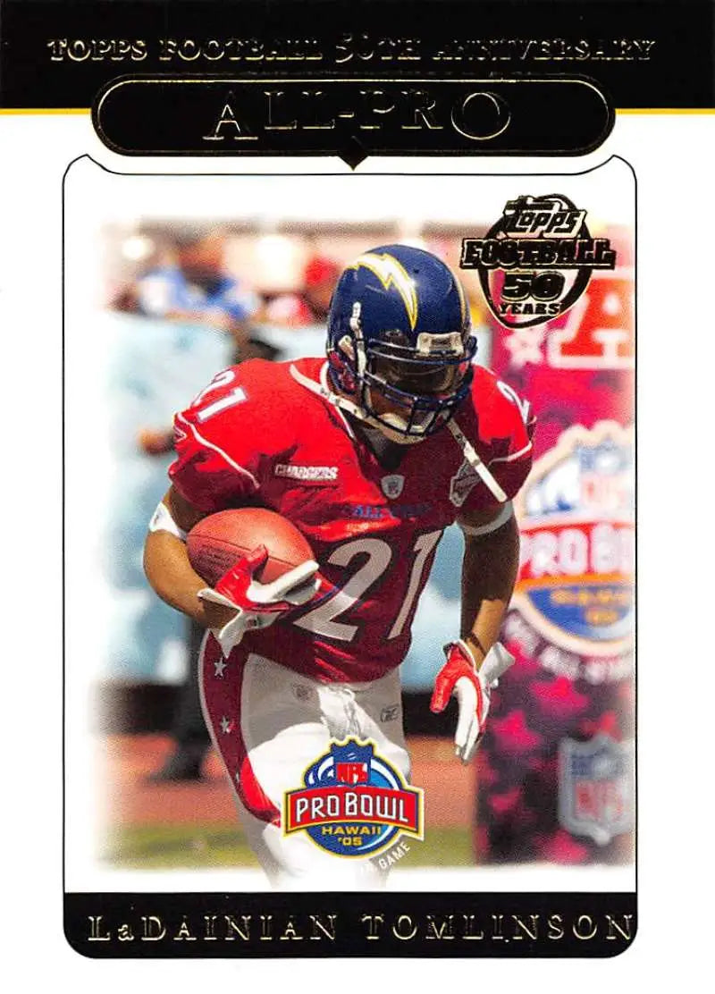 2005 Topps #337 LaDainian Tomlinson NM-MT San Diego Chargers Football Card - Football Card Single