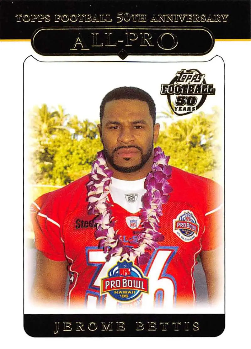 2005 Topps #341 Jerome Bettis NM-MT Pittsburgh Steelers Football Card - Football Card Single