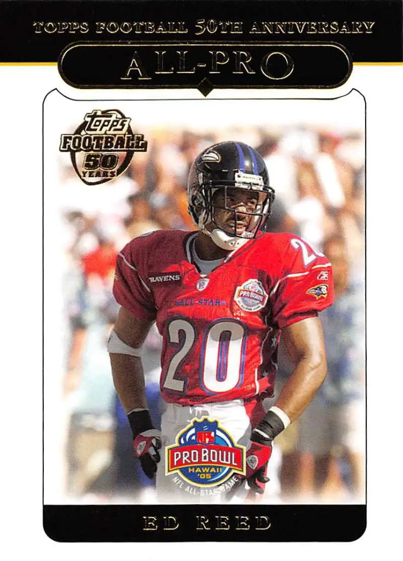 2005 Topps #343 Ed Reed NM-MT Baltimore Ravens Football Card - Football Card Single