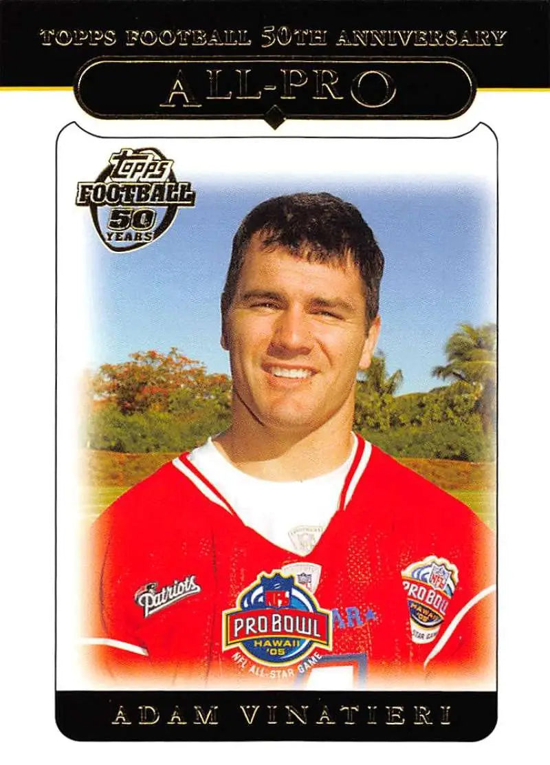 2005 Topps #347 Adam Vinatieri NM-MT New England Patriots Football Card - Football Card Single