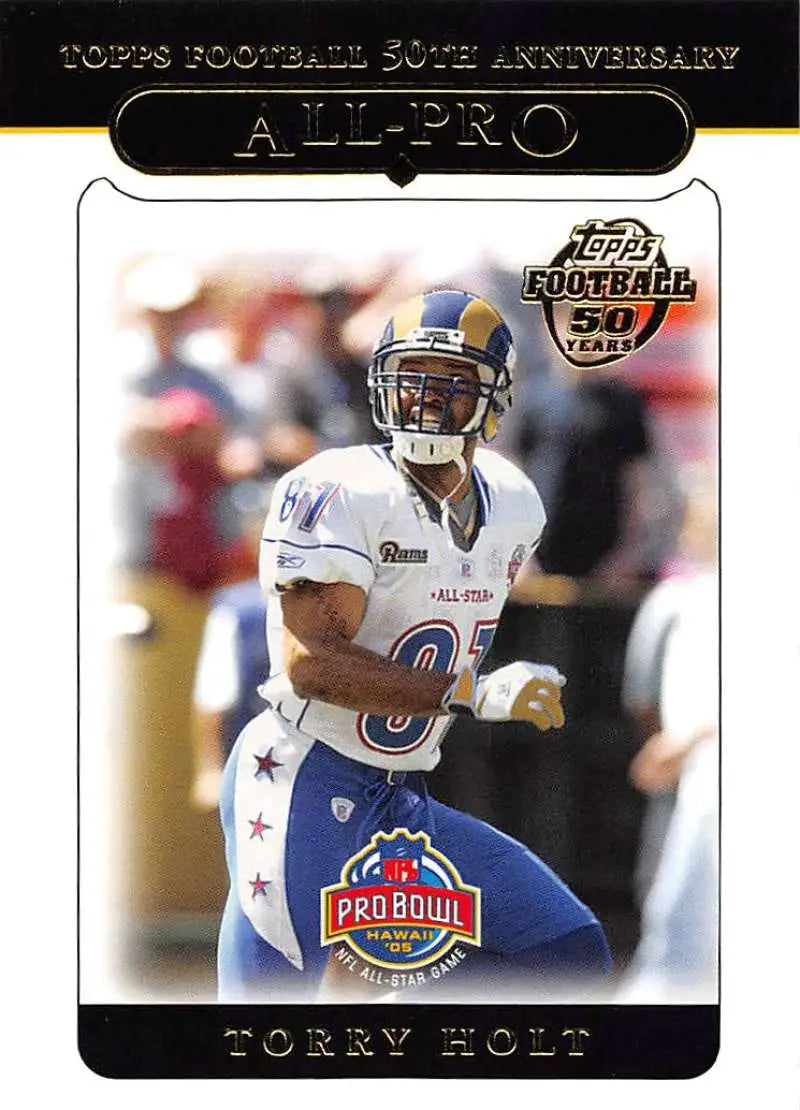 2005 Topps #348 Torry Holt NM-MT St. Louis Rams Football Card - Football Card Single