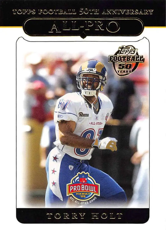 2005 Topps #348 Torry Holt NM-MT St. Louis Rams Football Card - Football Card Single