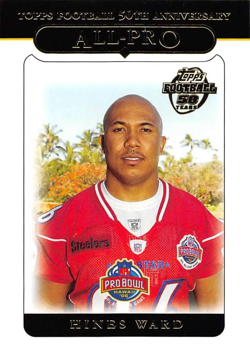 2005 Topps #357 Hines Ward NM-MT Pittsburgh Steelers Football Card - Football Card Single