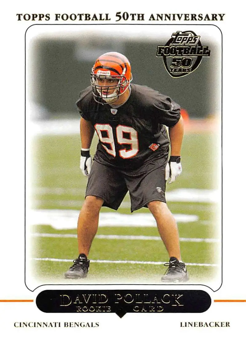 2005 Topps #364 David Pollack NM-MT RC Rookie Cincinnati Bengals Football Card - Football Card Single