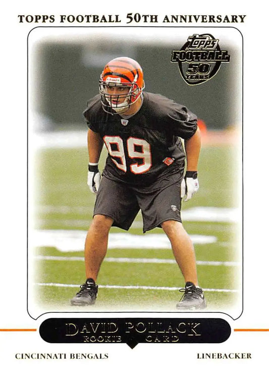 2005 Topps #364 David Pollack NM-MT RC Rookie Cincinnati Bengals Football Card