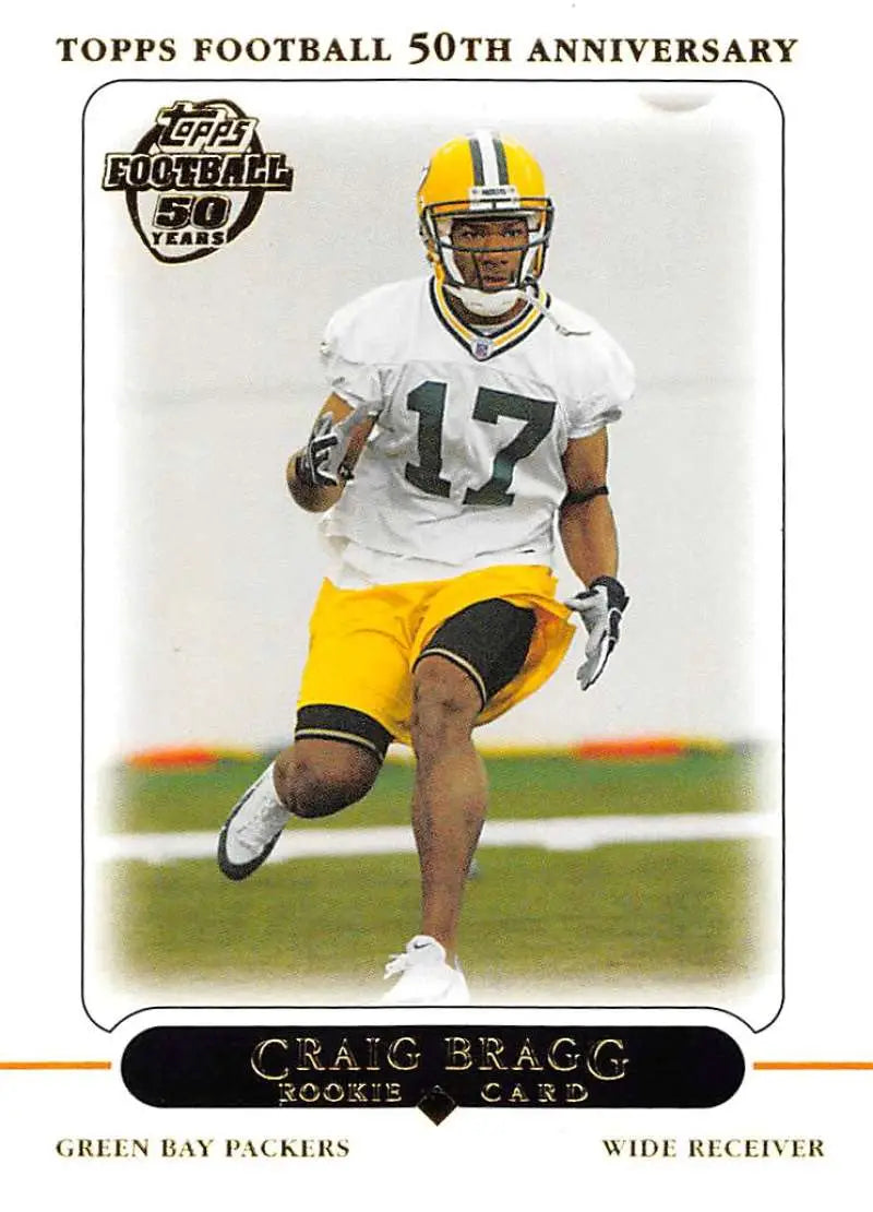 2005 Topps #365 Craig Bragg NM-MT RC Rookie Green Bay Packers Football Card - Football Card Single