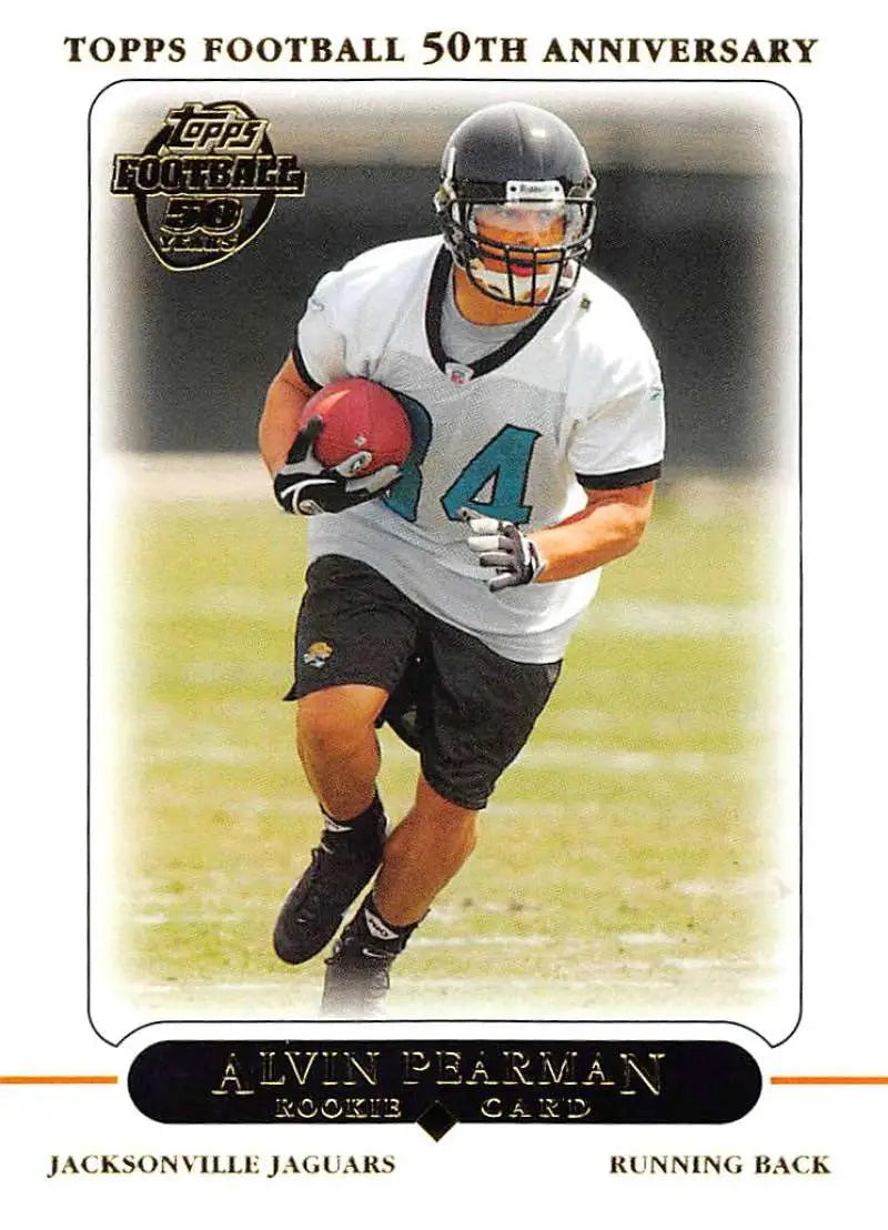 2005 Topps #366 Alvin Pearman NM-MT RC Rookie Jacksonville Jaguars Football Card - Football Card Single