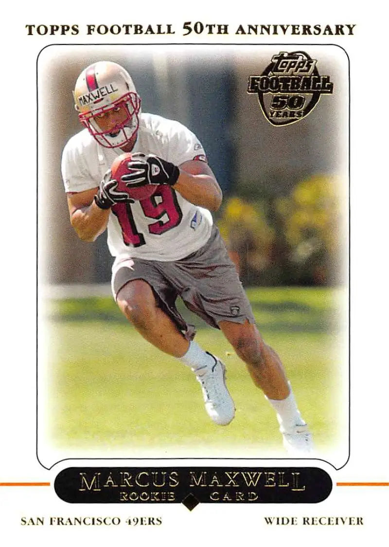 2005 Topps #367 Marcus Maxwell NM-MT RC Rookie San Francisco 49ers Football Card - Football Card Single