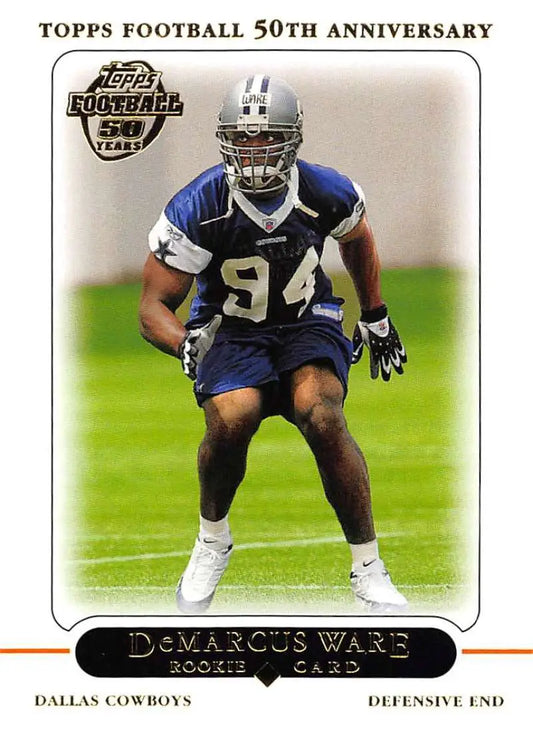 2005 Topps #375 DeMarcus Ware NM-MT RC Rookie Dallas Cowboys Football Card - Football Card Single