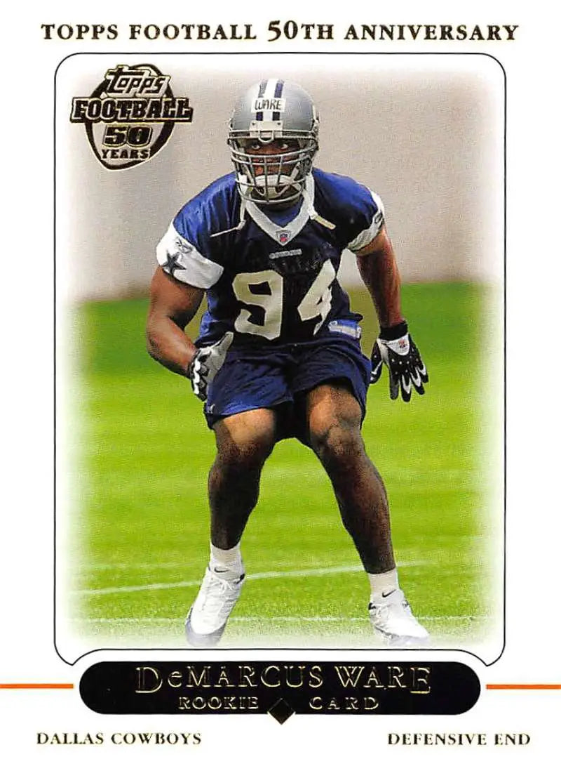 2005 Topps #375 DeMarcus Ware NM-MT RC Rookie Dallas Cowboys Football Card - Football Card Single