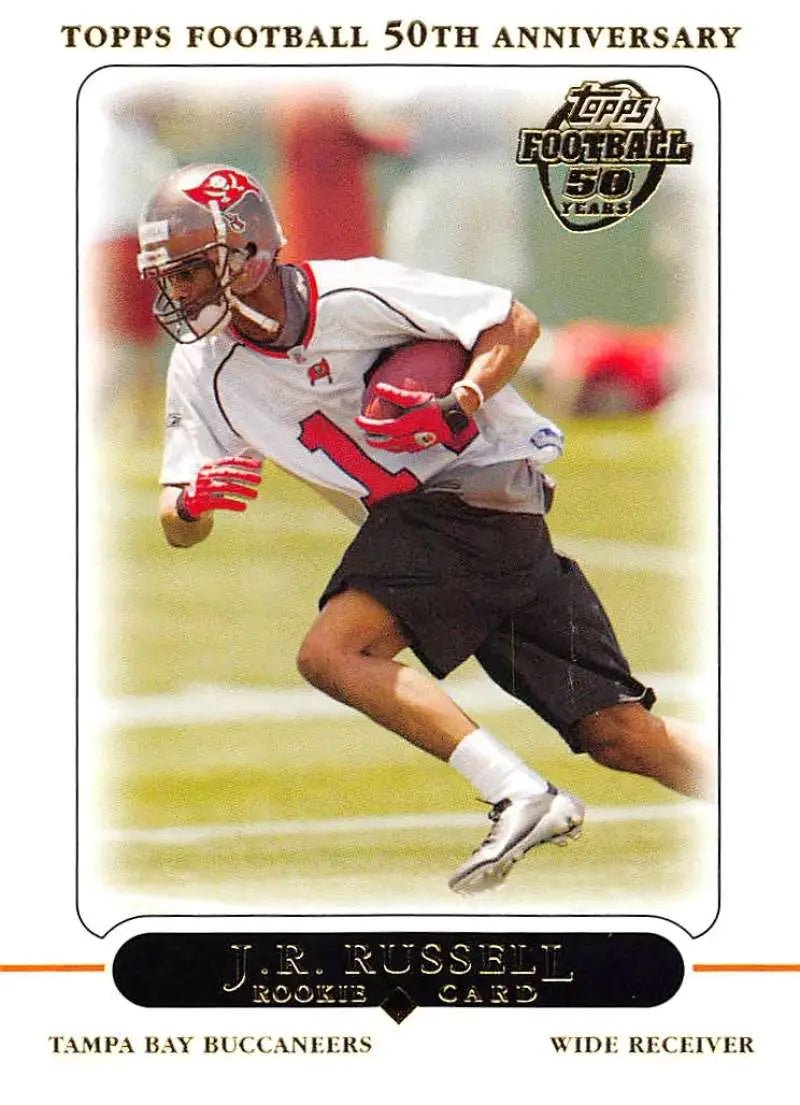 2005 Topps #381 J.R. Russell NM-MT RC Rookie Tampa Bay Buccaneers Football Card - Football Card Single