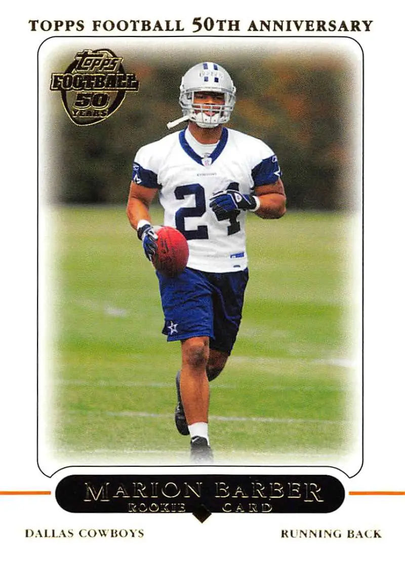 2005 Topps #385 Marion Barber NM-MT RC Rookie Dallas Cowboys Football Card