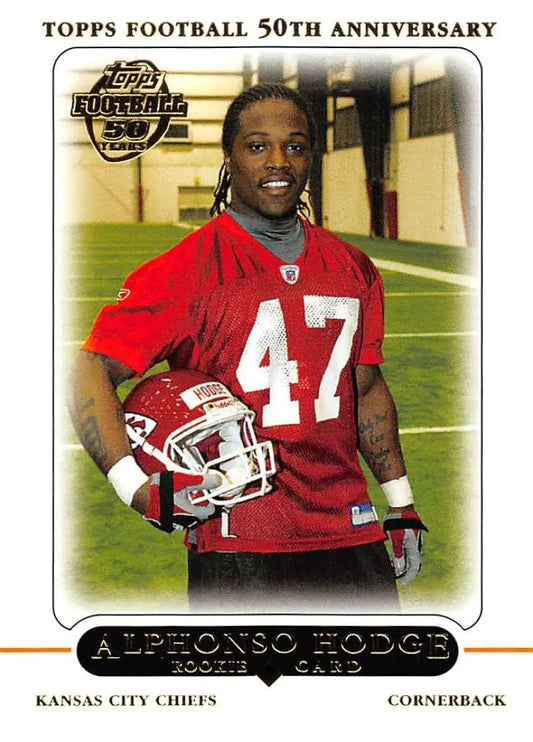 2005 Topps #392 Alphonso Hodge NM-MT RC Rookie Kansas City Chiefs Football Card - Football Card Single
