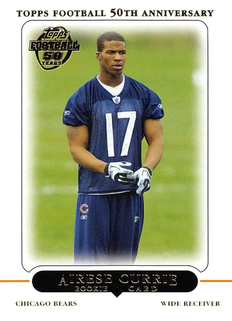2005 Topps #393 Airese Currie NM-MT RC Rookie Chicago Bears Football Card
