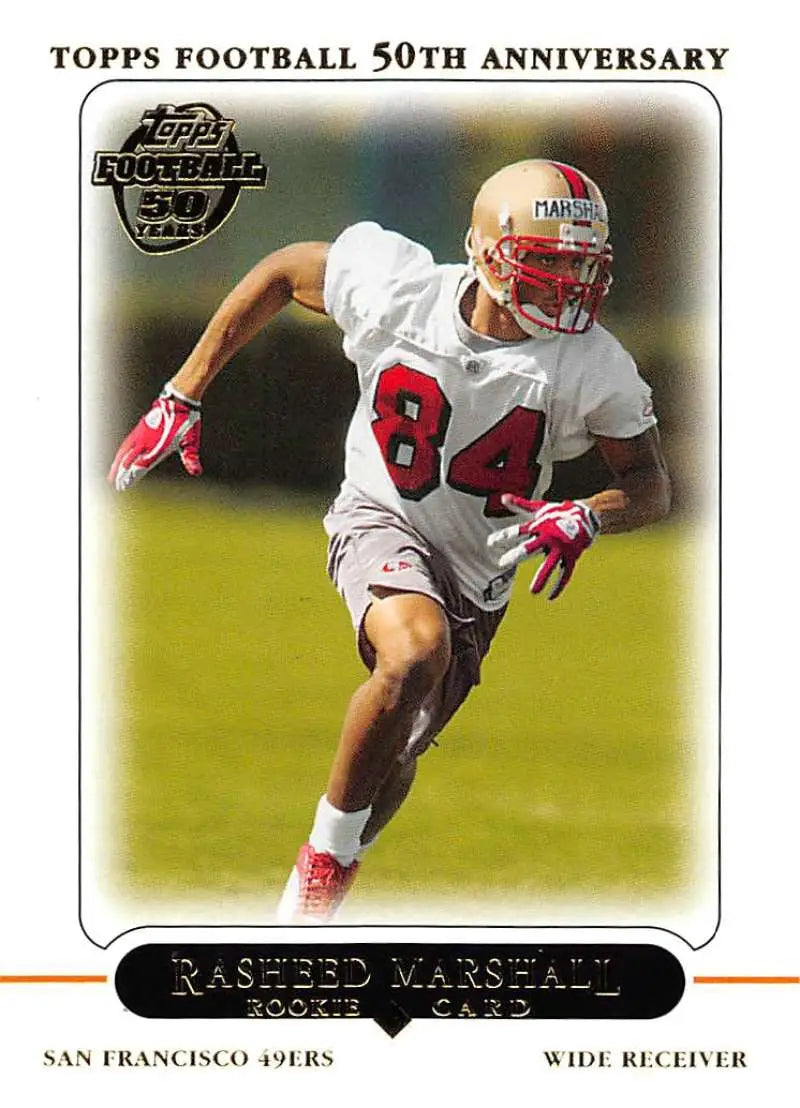 2005 Topps #401 Rasheed Marshall NM-MT RC Rookie San Francisco 49ers Football Card - Football Card Single
