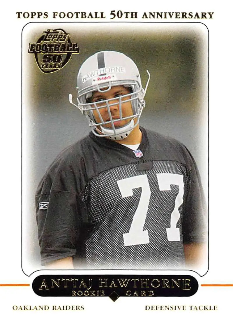 2005 Topps #402 Anttaj Hawthorne NM-MT RC Rookie Oakland Raiders Football Card - Football Card Single