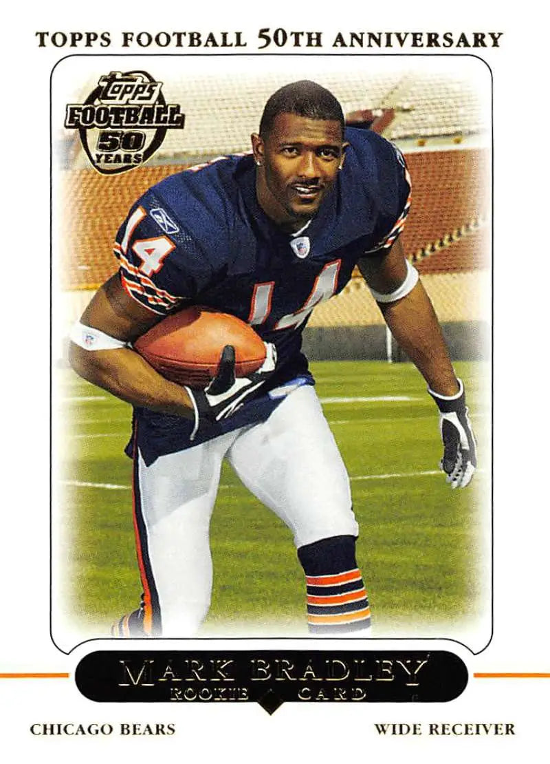 2005 Topps #409 Mark Bradley NM-MT RC Rookie Chicago Bears Football Card - Football Card Single