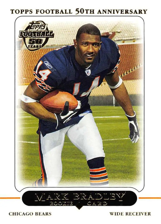 2005 Topps #409 Mark Bradley NM-MT RC Rookie Chicago Bears Football Card - Football Card Single