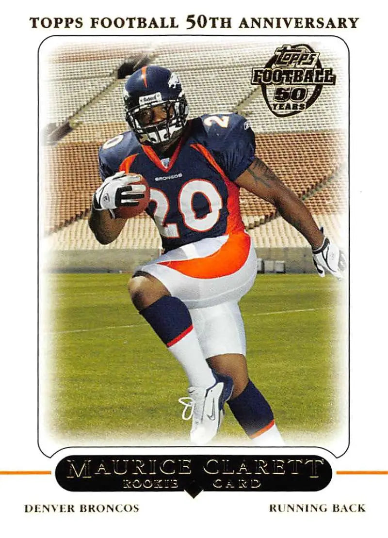 2005 Topps #413 Maurice Clarett NM-MT Denver Broncos Football Card - Football Card Single