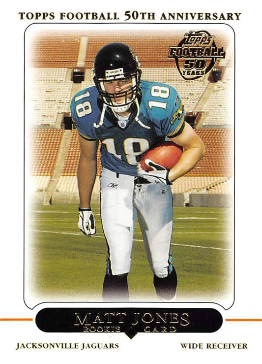 2005 Topps #422 Matt Jones NM-MT RC Rookie Jacksonville Jaguars Football Card - Football Card Single