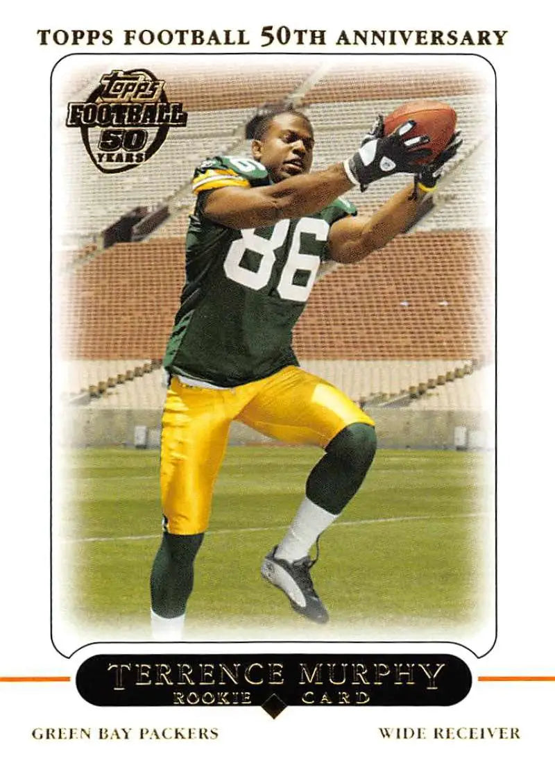 2005 Topps #427 Terrence Murphy NM-MT RC Rookie Green Bay Packers Football Card - Football Card Single