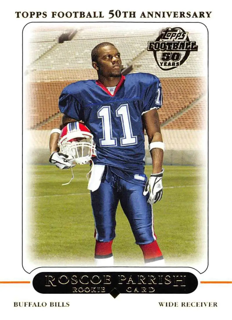 2005 Topps #429 Roscoe Parrish NM-MT RC Rookie Buffalo Bills Football Card - Football Card Single