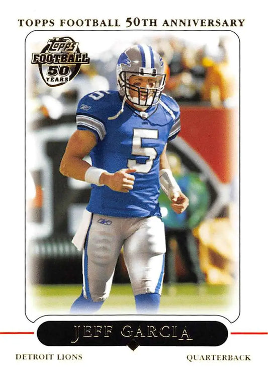 2005 Topps #43 Jeff Garcia NM-MT Detroit Lions Football Card - Football Card Single