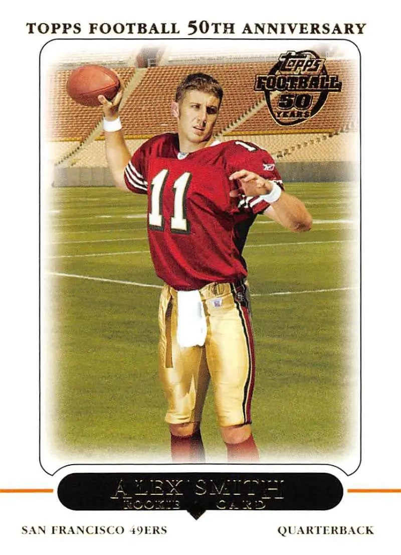 2005 Topps #435 Alex Smith NM-MT RC Rookie San Francisco 49ers Football Card - Football Card Single