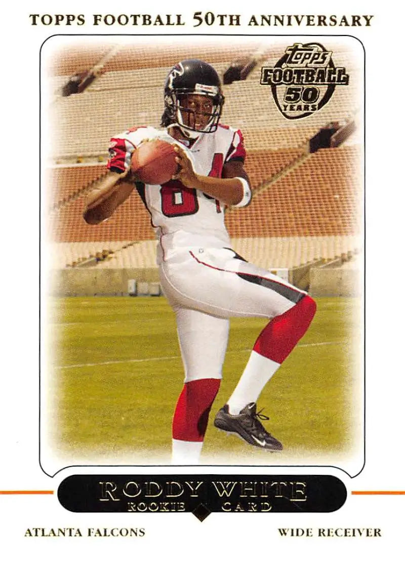 2005 Topps #437 Roddy White NM-MT RC Rookie Atlanta Falcons Football Card - Football Card Single