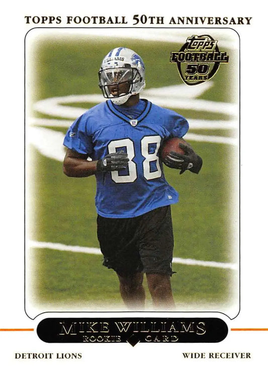 2005 Topps #439 Mike Williams NM-MT Detroit Lions Football Card - Football Card Single