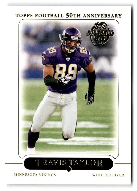 2005 Topps #44 Travis Taylor - Football Card Single