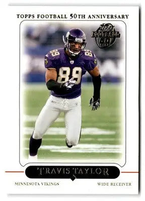 2005 Topps #44 Travis Taylor - Football Card Single