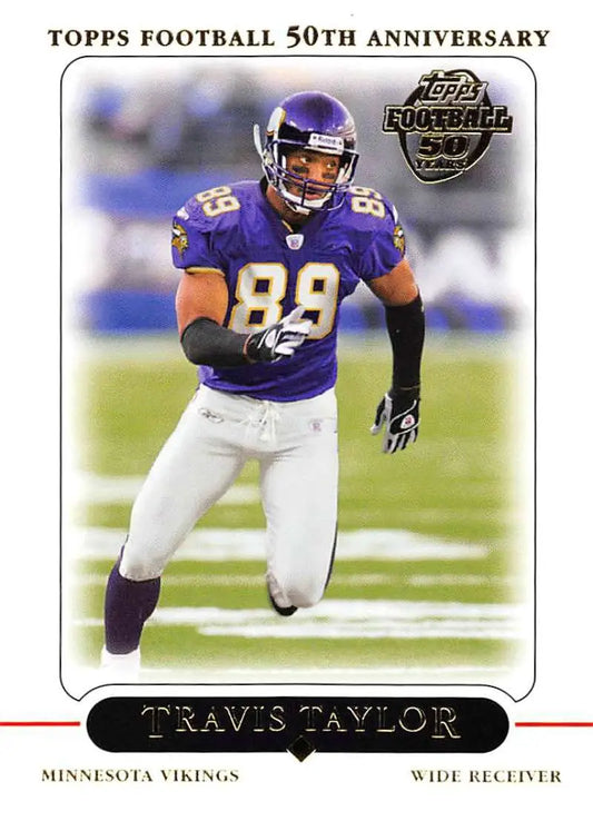 2005 Topps #44 Travis Taylor NM-MT Minnesota Vikings Football Card - Football Card Single