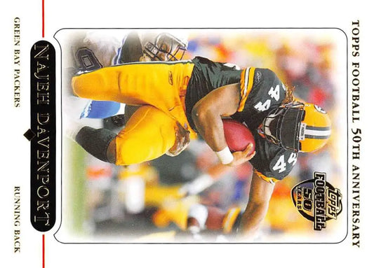 2005 Topps #45 Najeh Davenport NM-MT Green Bay Packers Football Card - Football Card Single