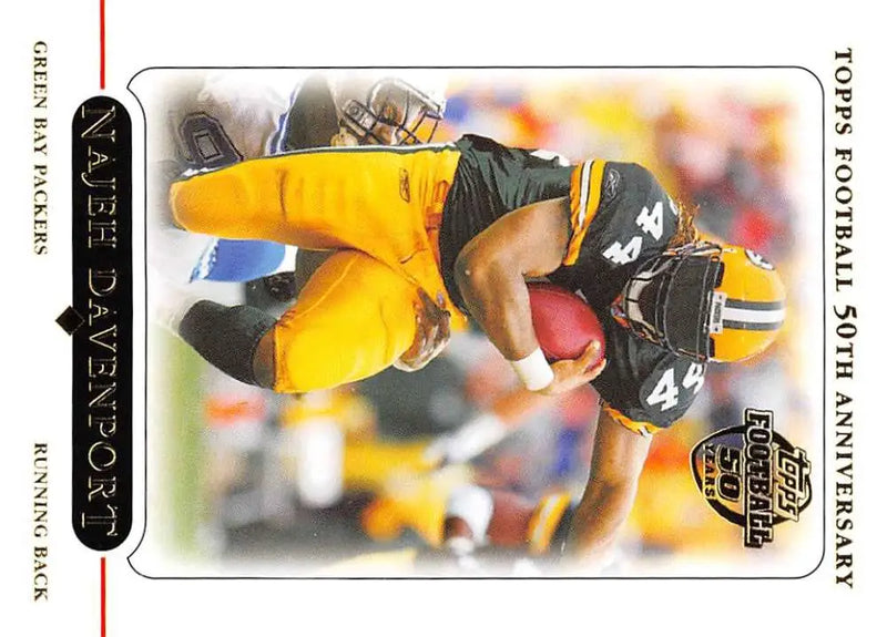 2005 Topps #45 Najeh Davenport NM-MT Green Bay Packers Football Card - Football Card Single