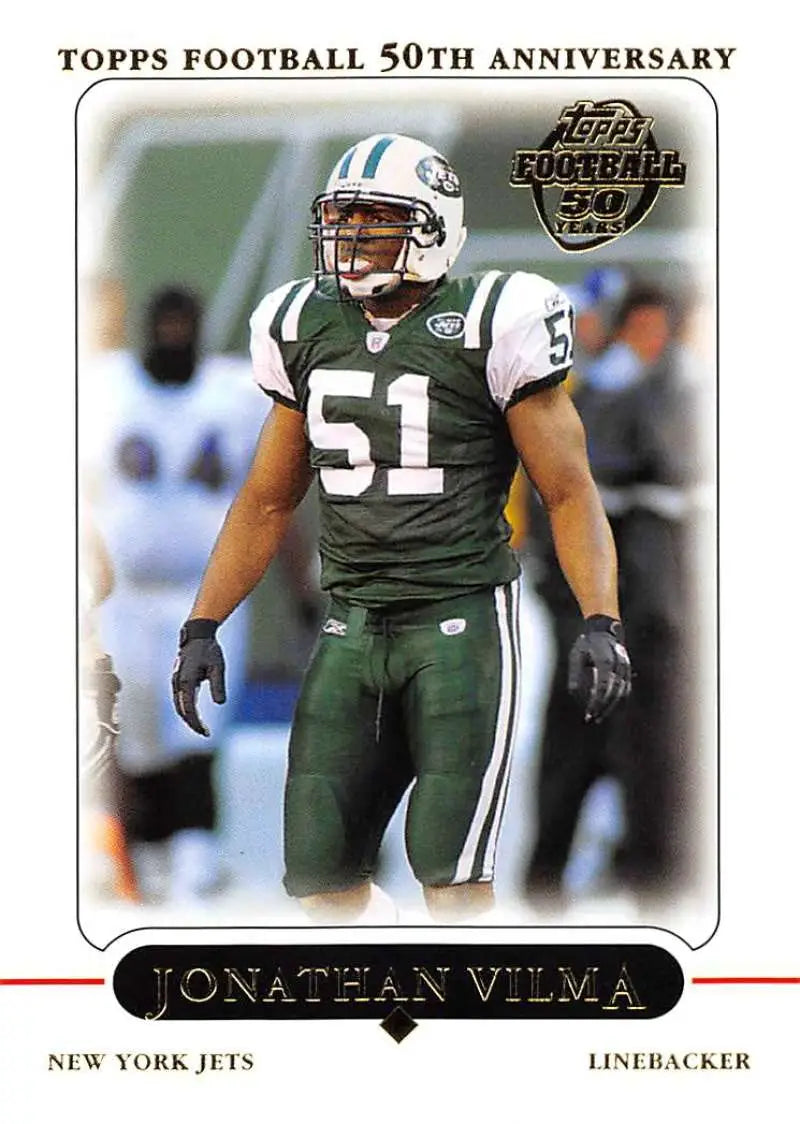 2005 Topps #53 Jonathan Vilma NM-MT New York Jets Football Card