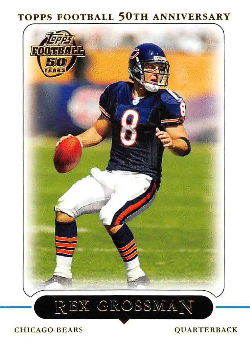 2005 Topps #6 Rex Grossman NM-MT Chicago Bears Football Card - Football Card Single