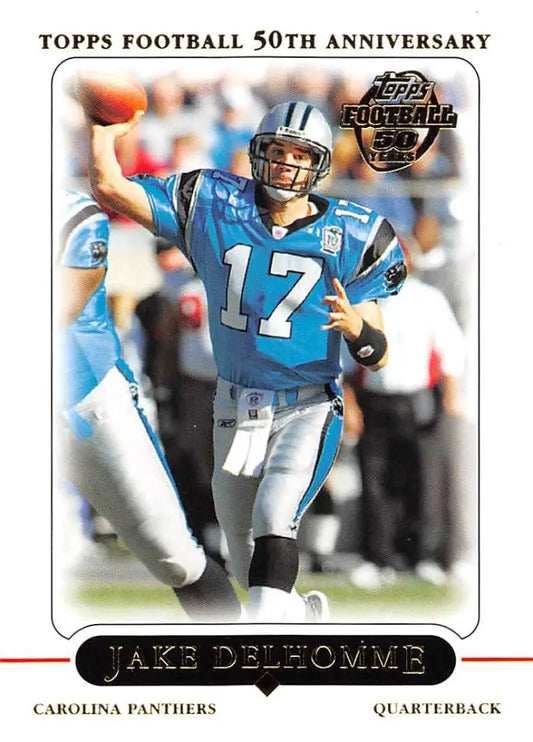 2005 Topps #65 Jake Delhomme NM-MT Carolina Panthers Football Card