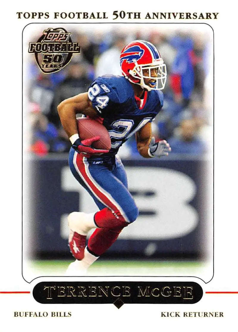 2005 Topps #66 Terrence McGee NM-MT RC Rookie Buffalo Bills Football Card - Football Card Single